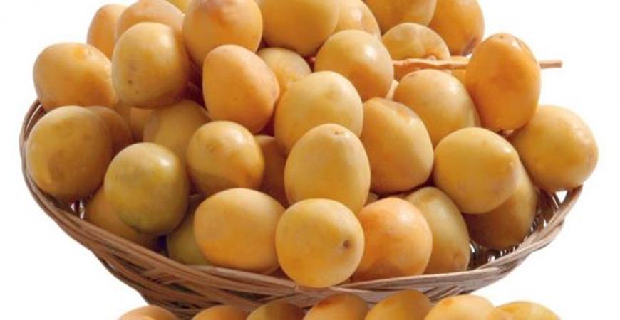 فوائد البلح الأصفر..مفيد للقلب والقولون والهضم