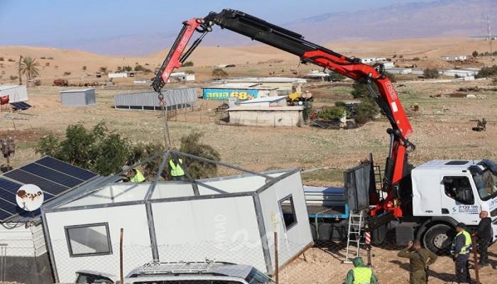 بيت لحم: قوات الاحتلال تهدم بركساً لتربية الماشية