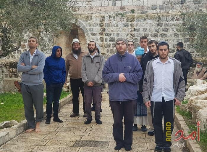مستوطنون يقتحمون المسجد الأقصى ويؤدون طقوساً تلمودية