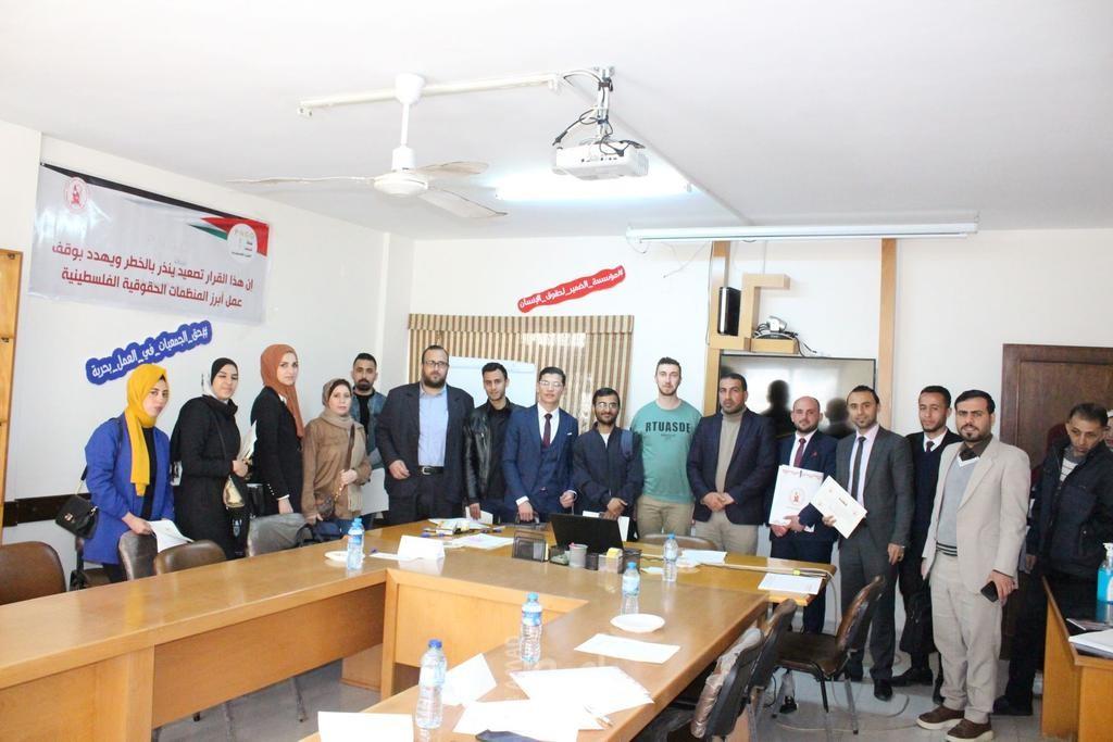 الضمير تختتم أعمال دورة تدريبية في مجال “تعزيز وتطوير قدرات المحامين حول القوانين المحلية والمواثيق الدولية"