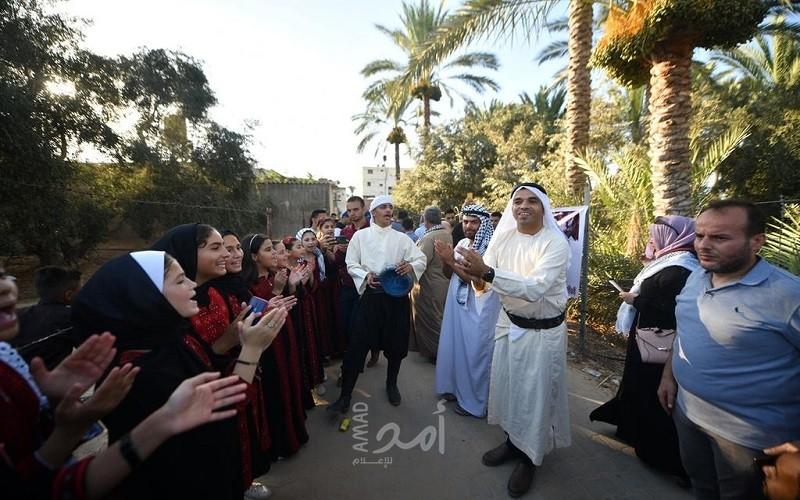 الثقافة والفكر الحر تنظم مسيرة تجوب خانيونس في يوم الزيّ الفلسطيني