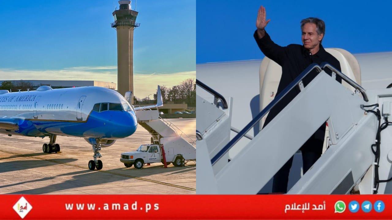 وزير الخارجية الأمريكي بلينكن يصل مصر في جولة تشمل فلسطين وإسرائيل