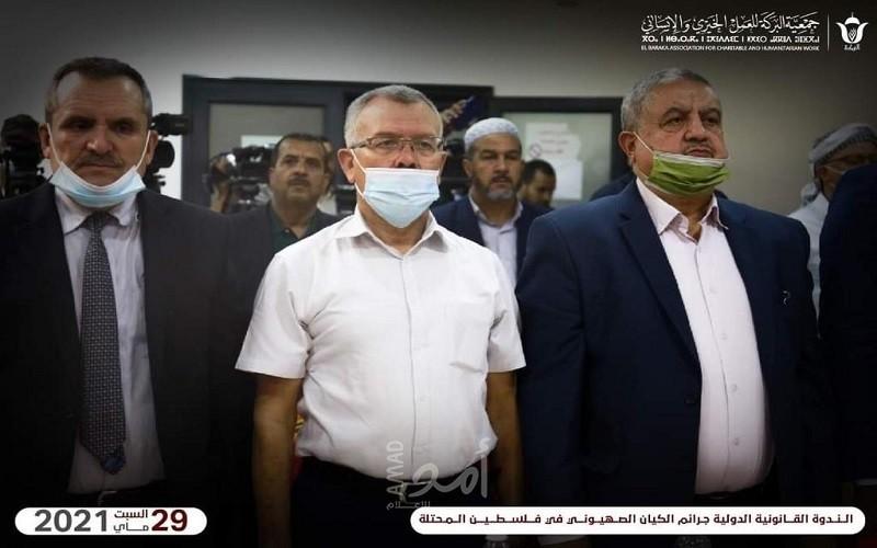 الديمقراطية تشارك في الندوة القانونية الدولية حول جرائم الكيان الإسرائيلي