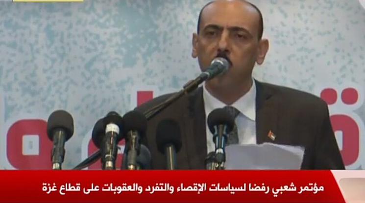 المصري: سياسة التفرد والاقصاء مدمرة ولا تخدم إلا أعداء الشعب الفلسطيني