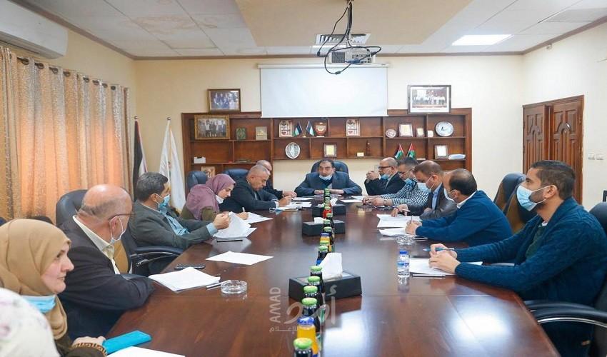 بلدية قلقيلية تعقد ورشة نقاش مع ممثلين من المجتمع المحلي حول مسودة موازنتها للعام 2021