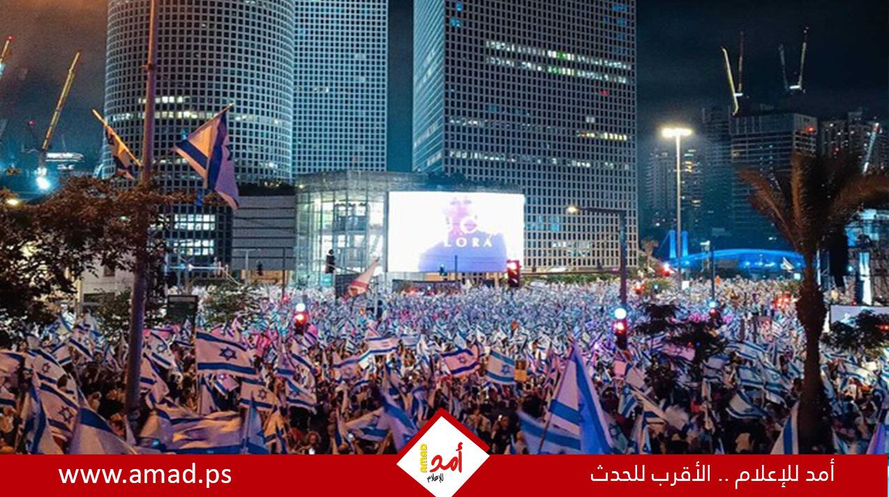 تجددت المظاهرات في إسرائيل احتجاجًا على تعديلات الحكومة في جهاز القضاء