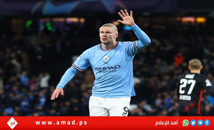 هالاند يحصد جائزة الأفضل فى إنجلترا من رابطة النقاد