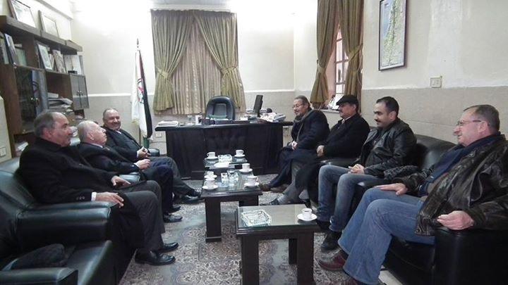 عبدالمجيد يستقبل بدمشق وفداً من الامانة العامة للمؤتمر الدولي لدعم عودة الشعب الفلسطيني