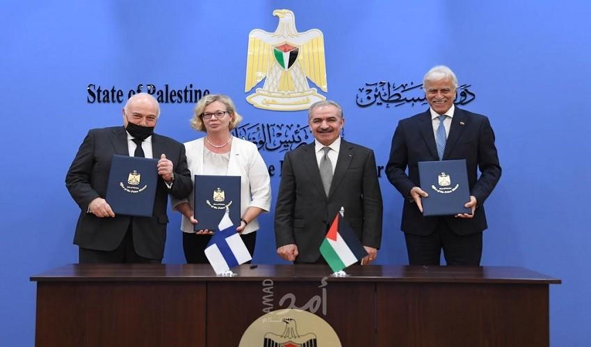 توقيع اتفاقيات بقيمة 18 مليون يورو لصالح دعم قطاع المياه في غزة ودعم قطاع التعليم