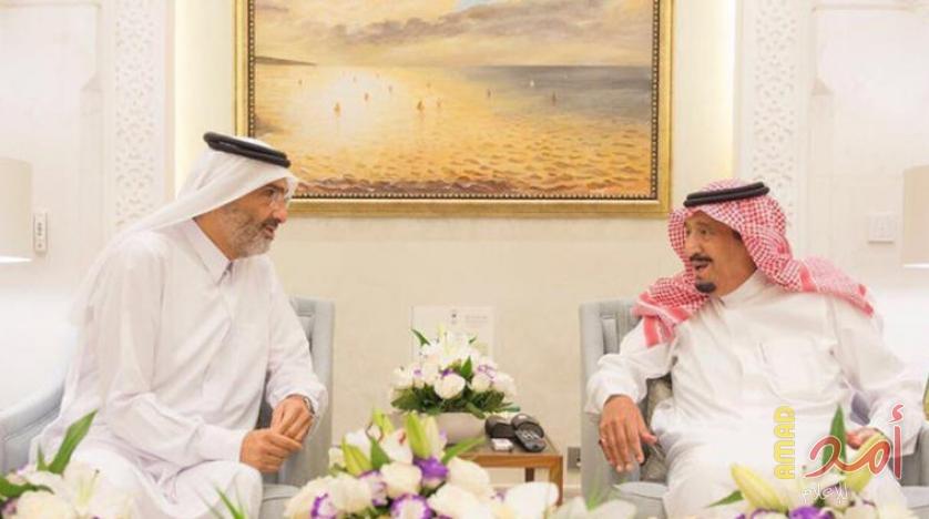 الشيخ عبد الله آل ثاني يصدر بيانا للقطريين ويدعو لاجتماع وطنى لبحث الأزمة في قطر