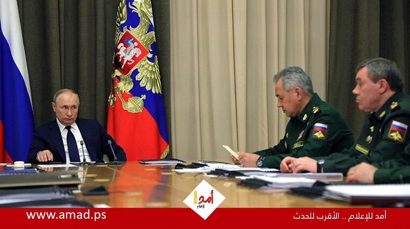 شويغو يبلغ بوتين بتحرير كامل مصنع "آزوفستال" ومدينة ماريوبول من المسلحين النازيين