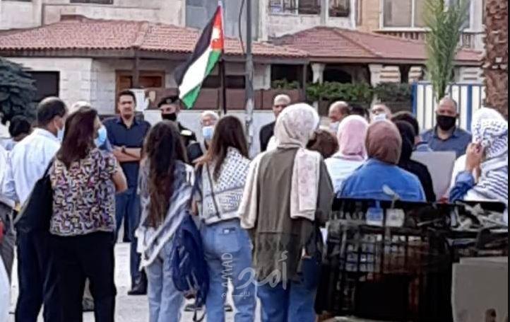 عمان: اعتصام أمام السفارة الإسرائيلية دعمًا للأسرى في السجون الإسرائيلية