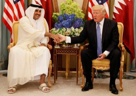 ترامب يشكر قطر على جهودها في مكافحة الإرهاب