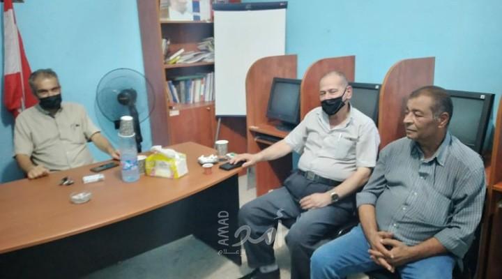 جبهة التحرير الفلسطينية تلتقي الجبهة الشعبية في برج الشمالي