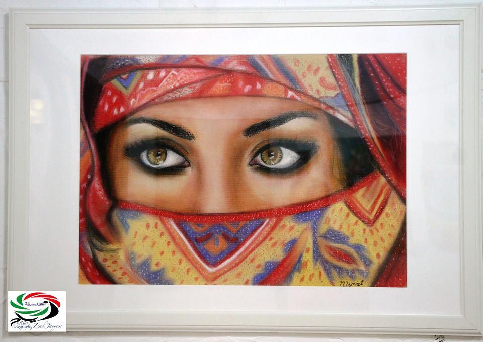 اللويبدة تتألق بالنهضة والفن التشكيلي ( زياد جيوسي)