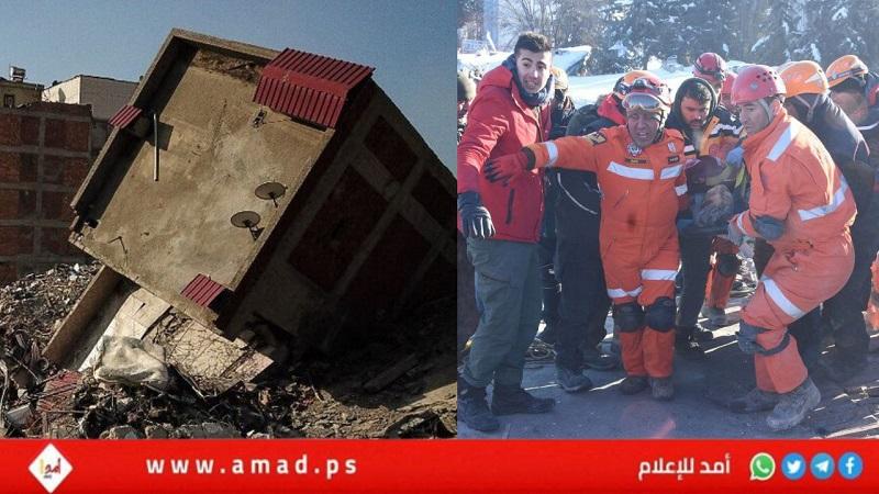 زلزال تركيا وسوريا: ناجون يخرجون من تحت الركام وانتشال فرق الإنقاذ للضحايا ما زال مستمراً- فيديو وصور