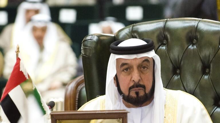وفاة رئيس دولة الإمارات "خليفة بن زايد"