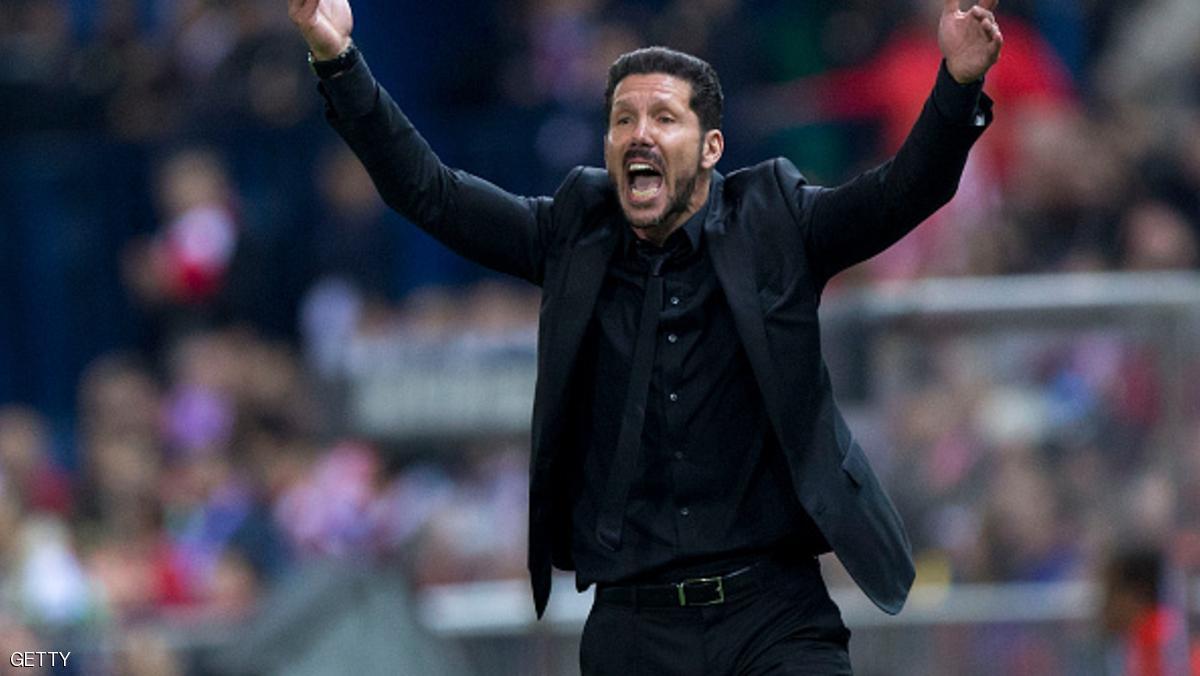 سيميوني: سأدعم لاعبى أتلتيكو مدريد حتى الموت