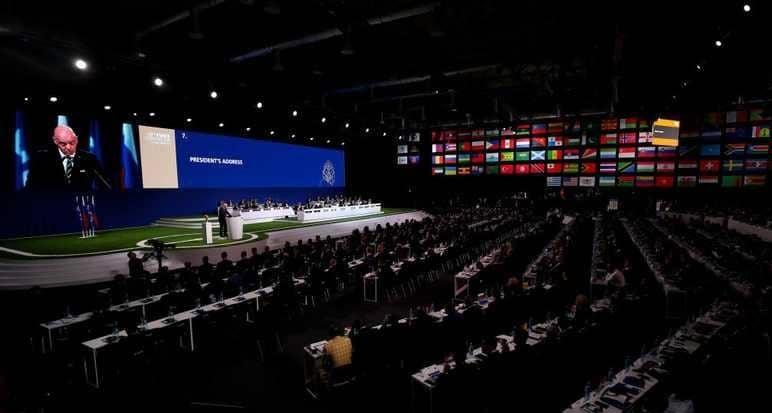 فوز ملف امريكا كندا المكسيك بتنظيم كاس العالم 2026