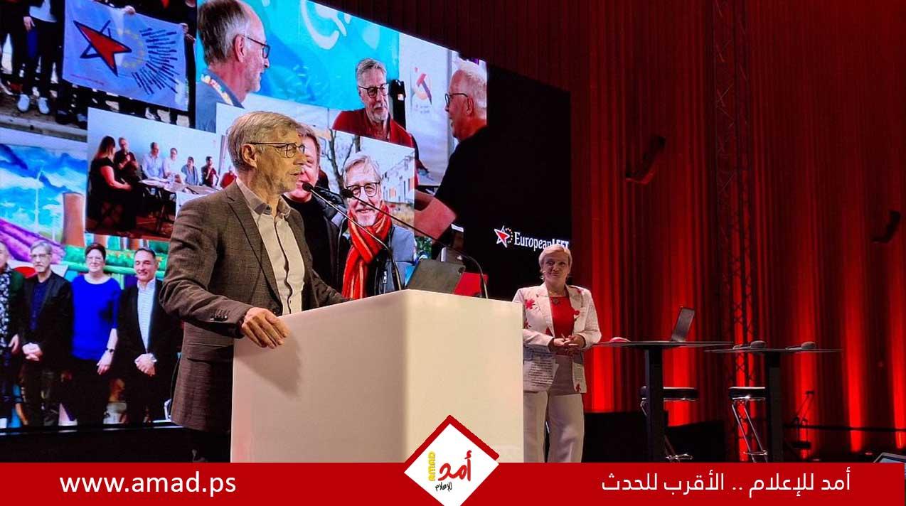 زعيم "اليسار الأوروبي" يؤيد نداء "الراية البيضاء" لوقف حرب أوكرانيا