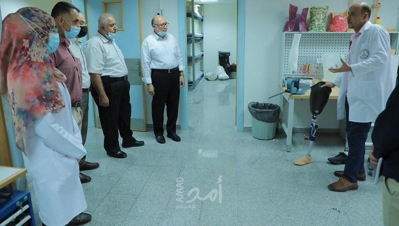 غزة: مستشفى حمد والجامعة الإسلامية يبحثان التعاون في مجال التدريب والبحث العلمي