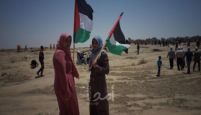 محدث2 بالصور- تغطية مباشرة ..مليونية العودة في قطاع غزة لاحياء الذكرى الـ71 للنكبة