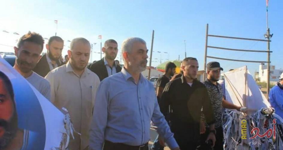 السنوار: من يراهن على عامل الوقت لإضعاف مسيرة العودة فهو واهم