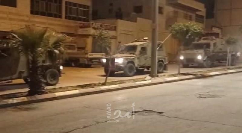 قوات الاحتلال تقتحم المنطقة الشرقية من مدينة نابلس