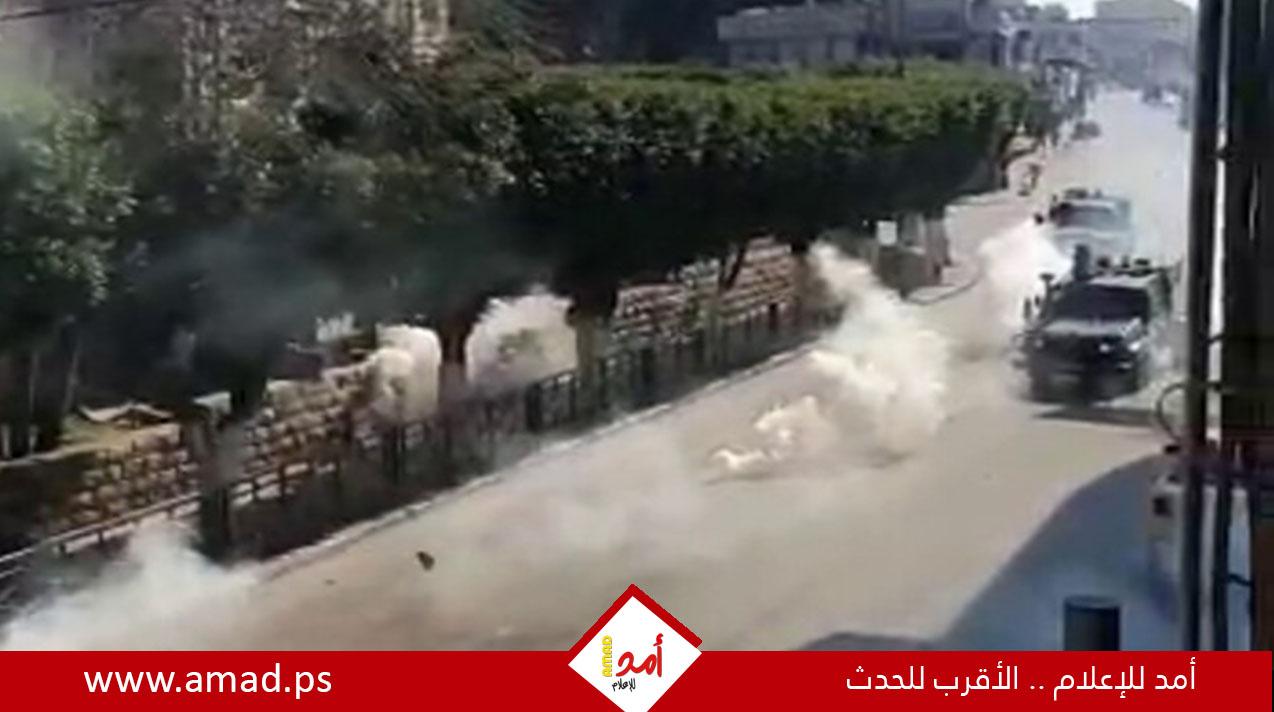 نابلس: اندلاع مواجهات مع قوات الاحتلال في بيت فوريك