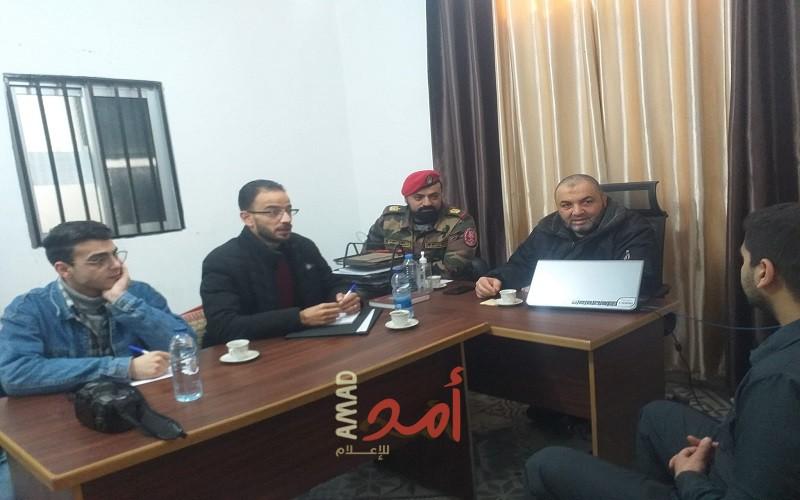 مؤسسة الضمير تنفذ زيارة لعدد من الموقوفين في سجن الشرطة العسكرية وسجن غزة المركزي