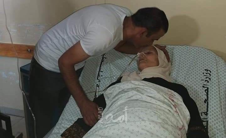وفاة والدة الأسير المحرر محمد أبو ناموس من جباليا