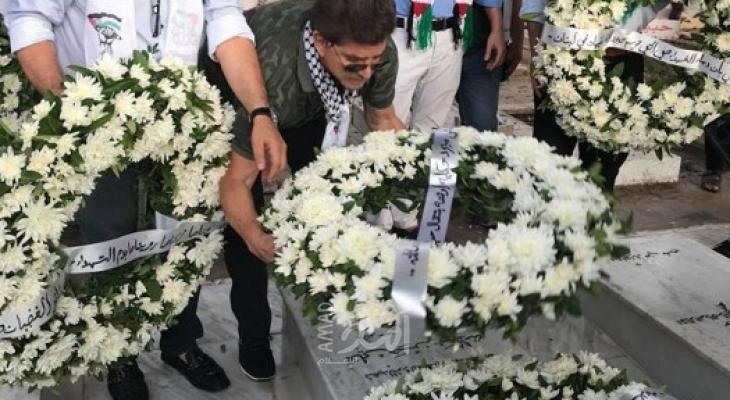 حركة "فتح" تُكلل أضرحة الشهداء في بيروت وصيدا بالزهور