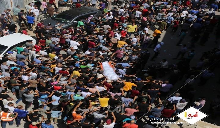 تشييع جثماني الأخوين "الزعزوع" في قطاع غزة - صور