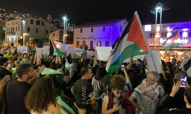 مظاهرات في البلدات العربية داخل إسرائيل ضد العدوان على القدس والشيخ جراح - فيديو