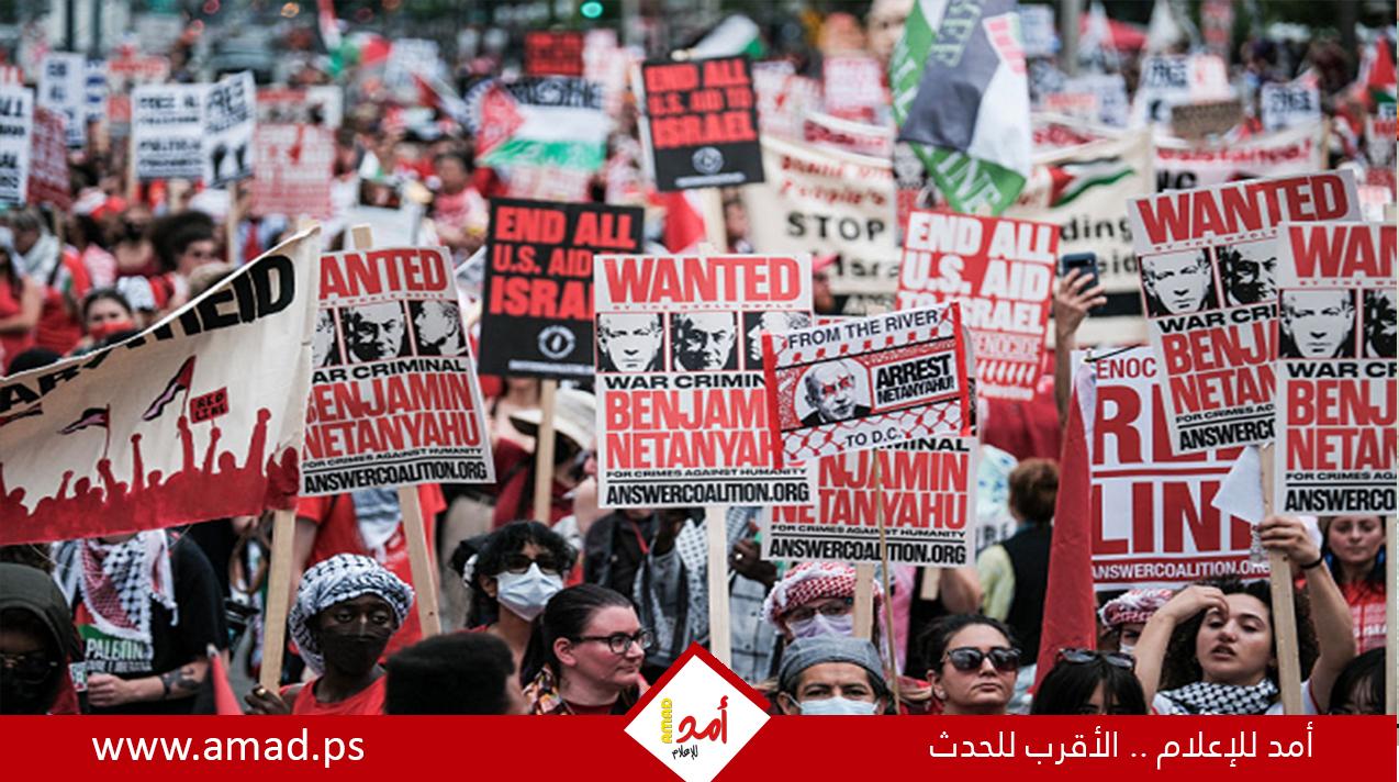 استطلاع: غالبية الأمريكيين يحملون مواقف سلبية تجاه إسرائيل