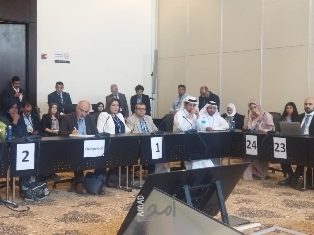 التميمي تشارك في اجتماعات الفريق العربي للمفاوضات