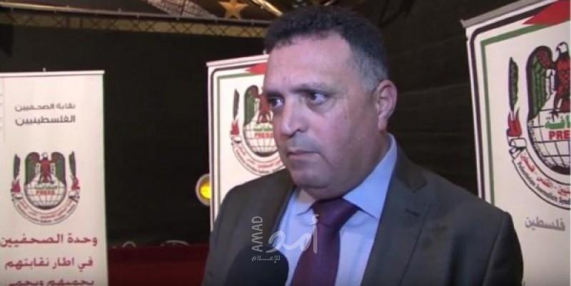 فصائل فلسطينية تدين قرار فصل نقيب الصحفيين ناصر أبو بكر