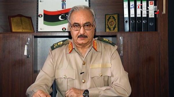 تظاهرات حاشدة فى مدن ليبية دعما للجيش الليبي والمشير "حفتر"
