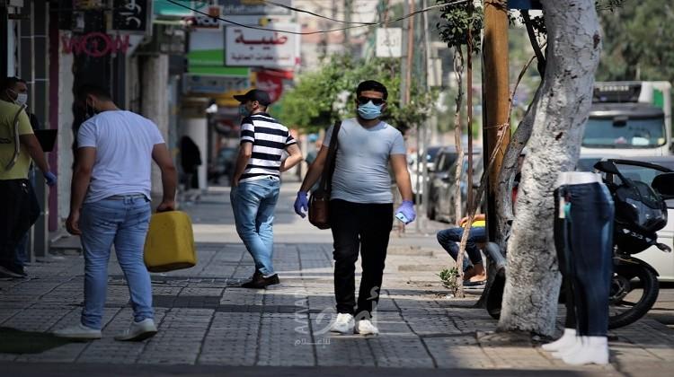 غزة: تسجيل حالتي وفاة و617 إصابة جديدة بفيروس "كورونا"