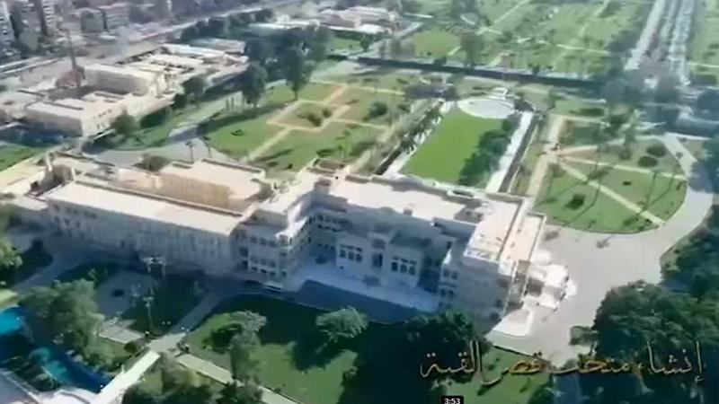 بالفيديو ..مصر: أول لقطات لقصر القبة الرئاسي بعد تطويره