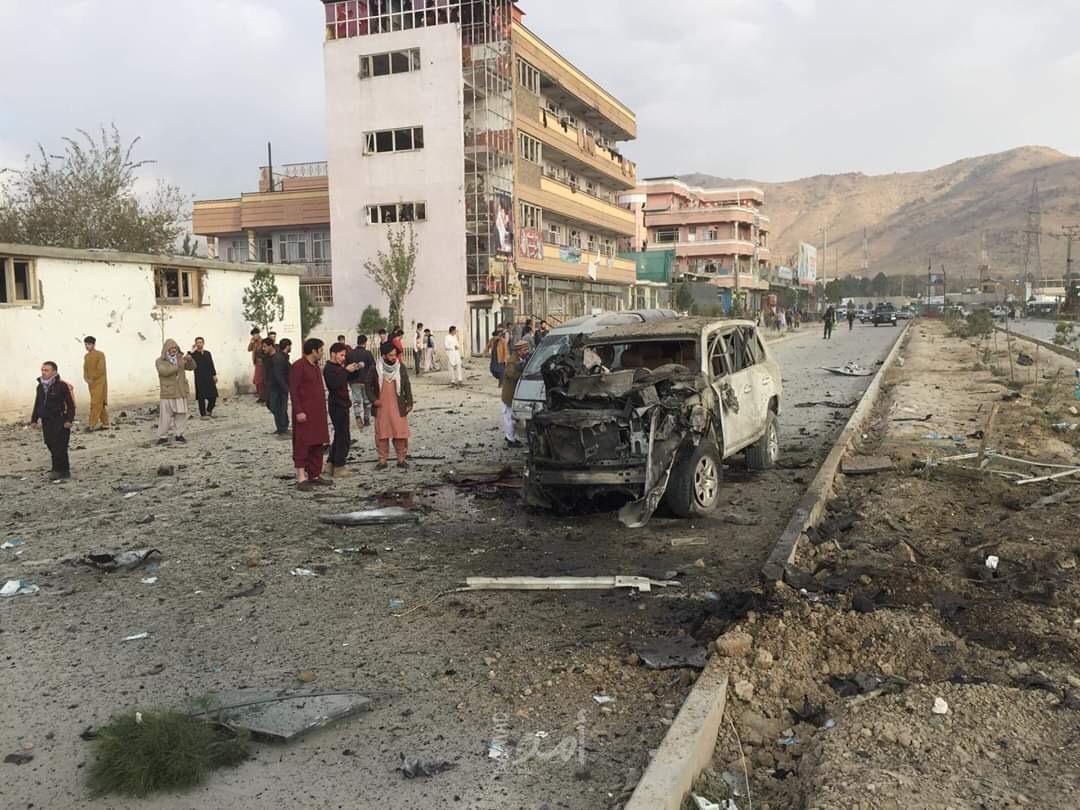 انفجار سيارة مفخخة في كابل يسفر عن 14 قتيلا وجريحا