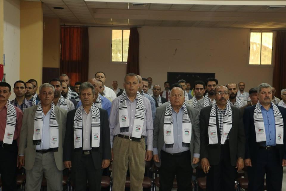 اللجنة الشعبية للاجئين في مخيم الشاطيء بغزة تحيي ذكرى النكبة بأمسية شعرية وبالدبكة الوطنية