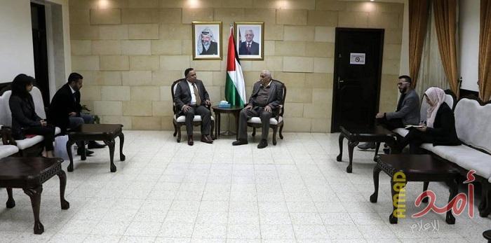 السفير الهندي يؤكد على موقف الهند الداعم لحقوق الشعب الفلسطيني بالاستقلال