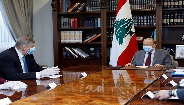 عون: لبنان مصمم على الهدوء عند حدوده الجنوبية