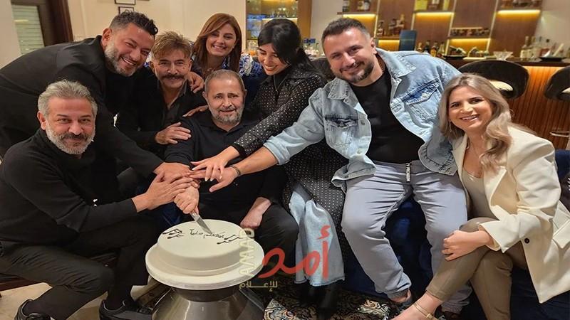 جورج وسوف يحتفل بنجاح أغنيته الجديدة بيتكلم عليا - فيديو