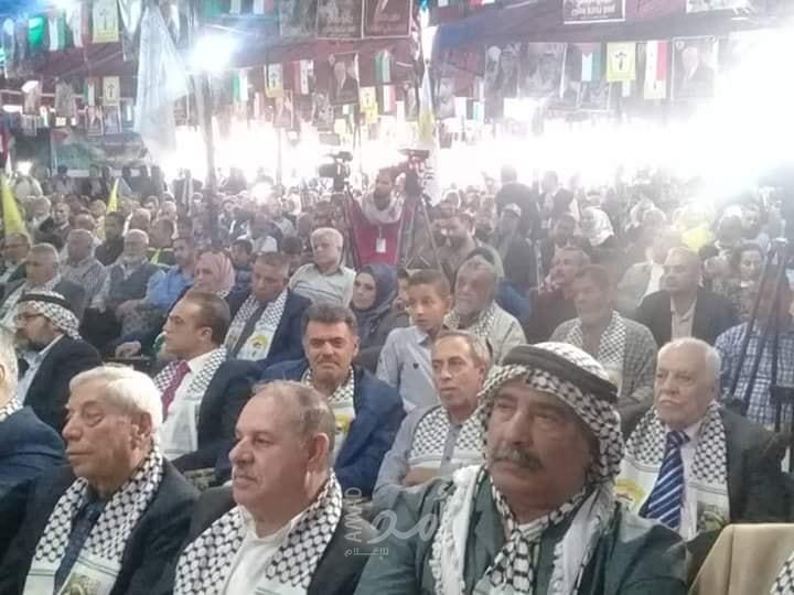 النضال الشعبي سوريا تشارك بمهرجان الذكرى ‍ال‍ـ15 لرحيل القائد ياسر عرفات ابو  عمار