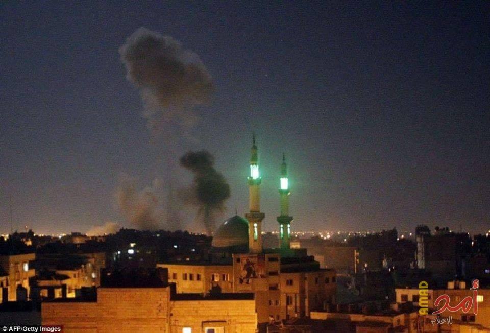 محدث.. بالفيديو والصور: قصف إسرائيلي متواصل على عدة مناطق في قطاع  غزة