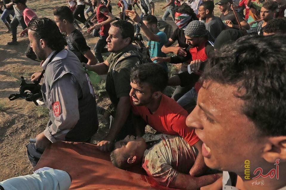 "حماية " يدين استمرار  استهداف قوات الاحتلال للمدنيين  المشاركين في مسيرات العودة