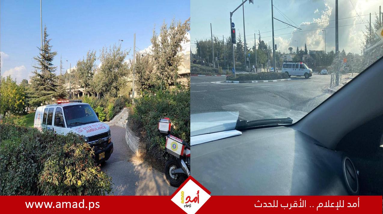 محدث - القدس: إصابة مستوطن بجروح خطيرة واطلاق النار على منفذ عملية الطعن- فيديو