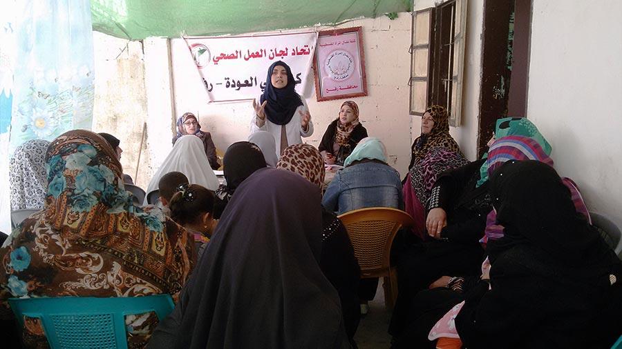 "نضال المرأة برفح" تنظم ندوة تثقيفية حول الالتهابات المهبلية عند النساء
